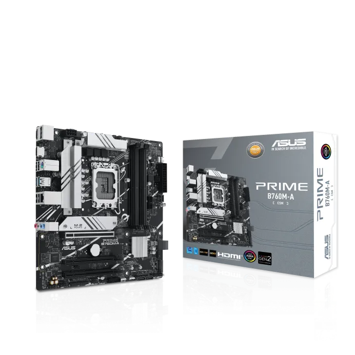 ASUS PRIME B760M-A-CSM LGA1700 DDR5 microATX alaplap